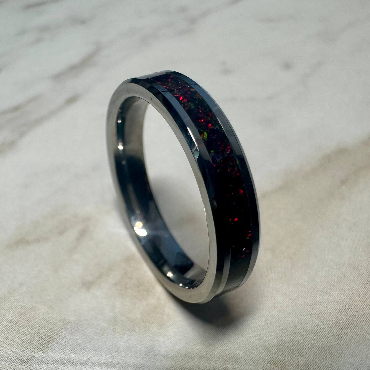 Custom Tungsten Carbide Inlay Ring