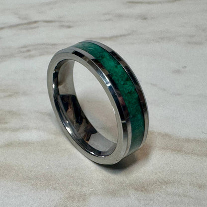 Custom Tungsten Carbide Inlay Ring