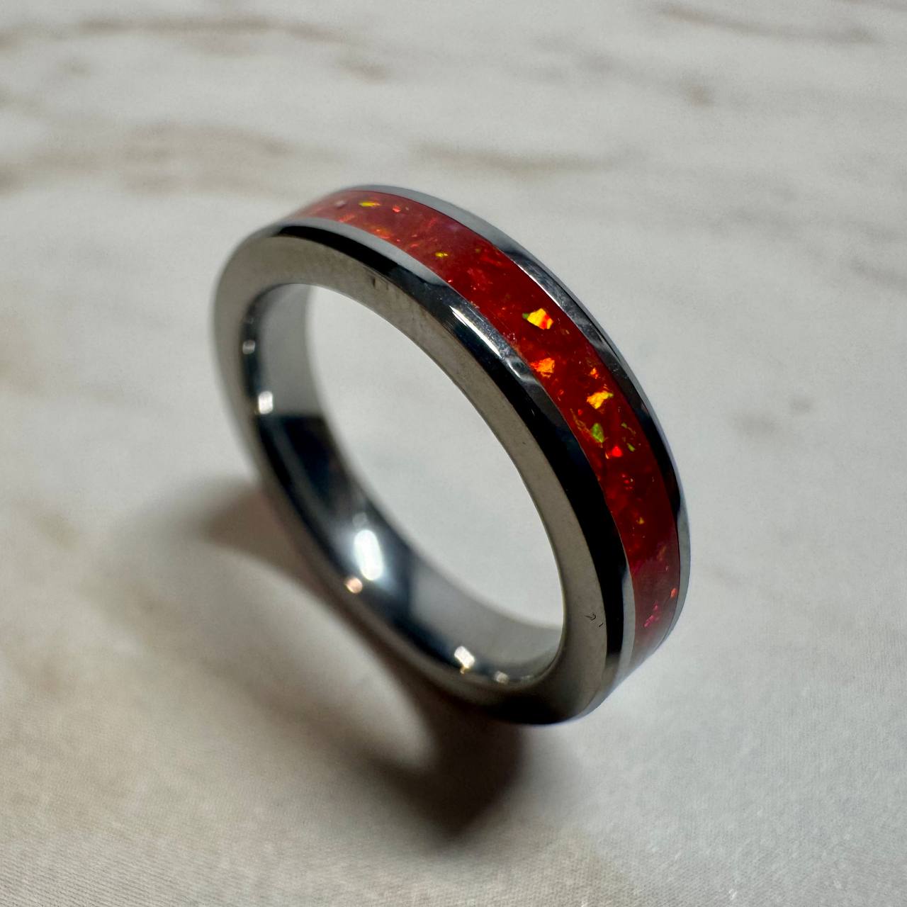 Custom Tungsten Carbide Inlay Ring