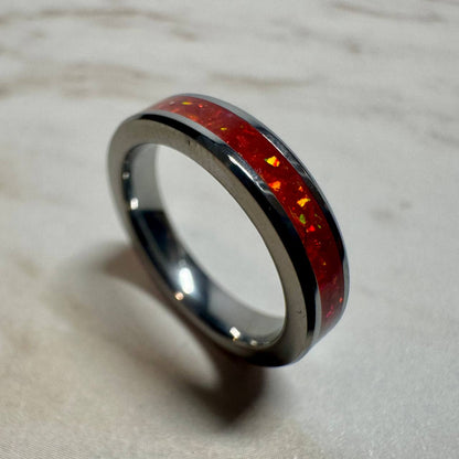 Custom Tungsten Carbide Inlay Ring