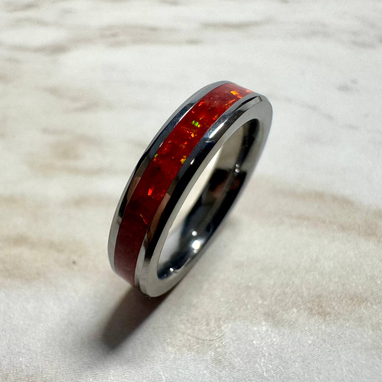 Custom Tungsten Carbide Inlay Ring