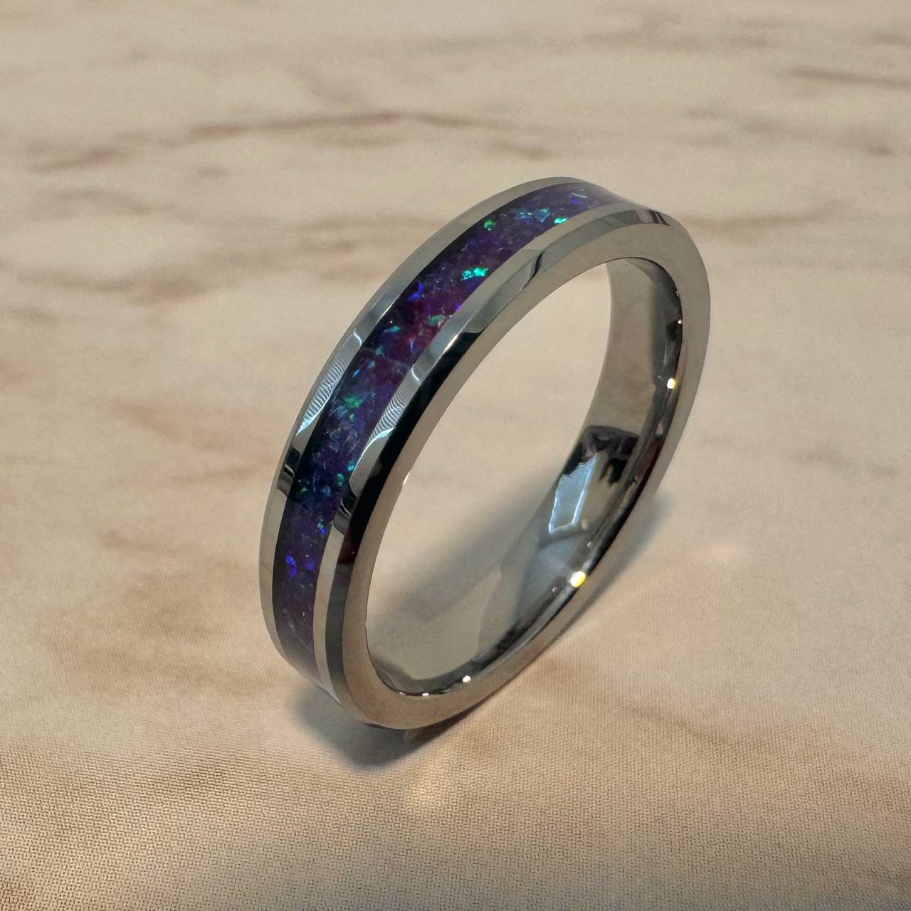 Custom Tungsten Carbide Inlay Ring