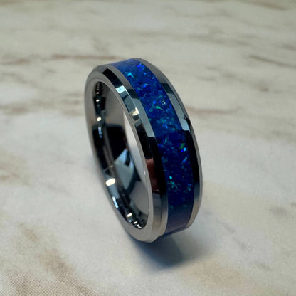 Custom Tungsten Carbide Inlay Ring