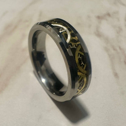 Custom Tungsten Carbide Inlay Ring