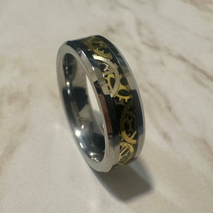 Custom Tungsten Carbide Inlay Ring