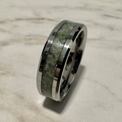 Custom Tungsten Carbide Inlay Ring