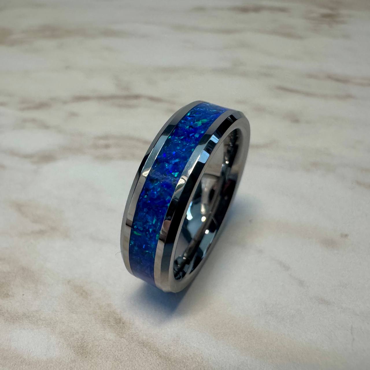 Custom Tungsten Carbide Inlay Ring
