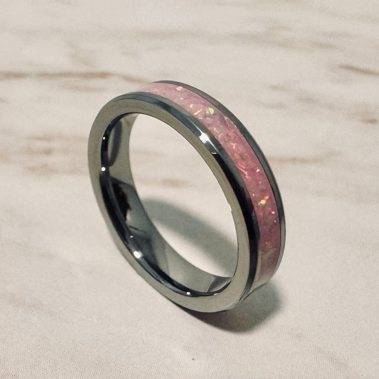 Custom Tungsten Carbide Inlay Ring