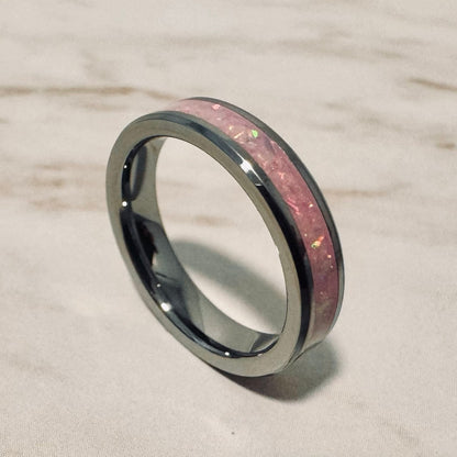Custom Tungsten Carbide Inlay Ring