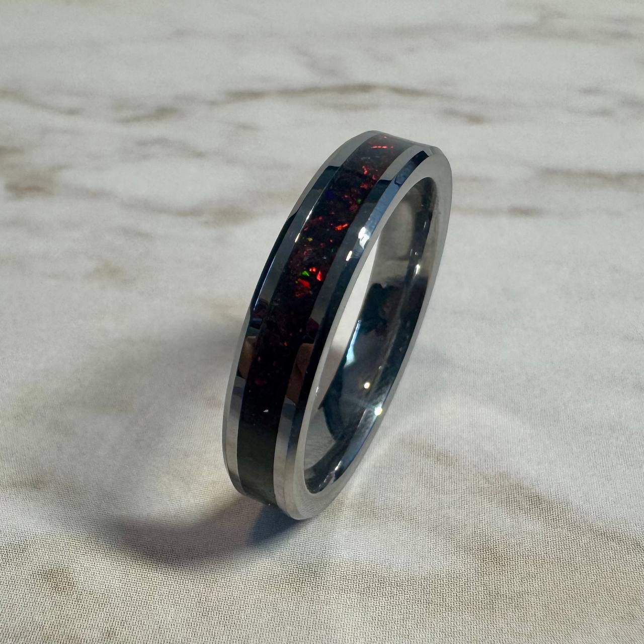 Custom Tungsten Carbide Inlay Ring