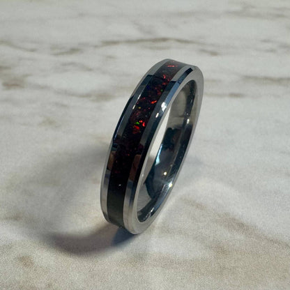 Custom Tungsten Carbide Inlay Ring