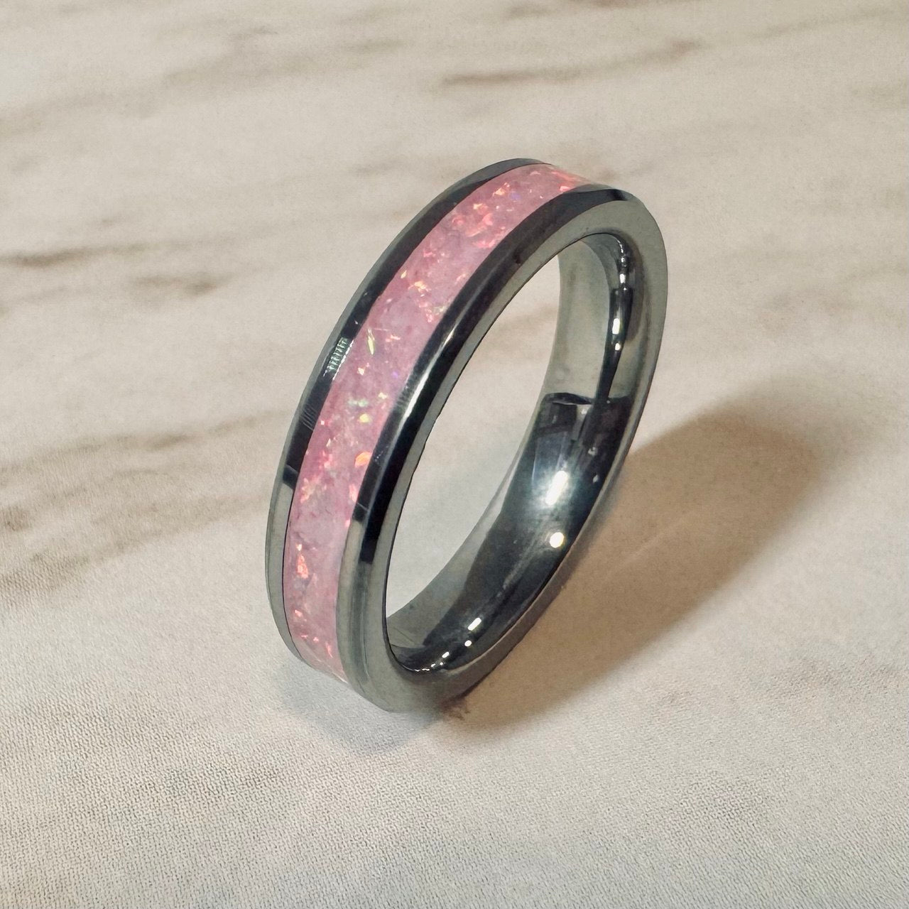Custom Tungsten Carbide Inlay Ring