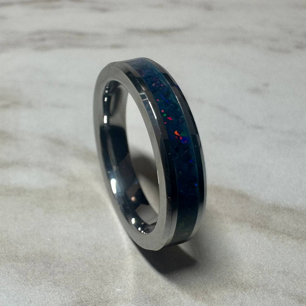 Custom Tungsten Carbide Inlay Ring